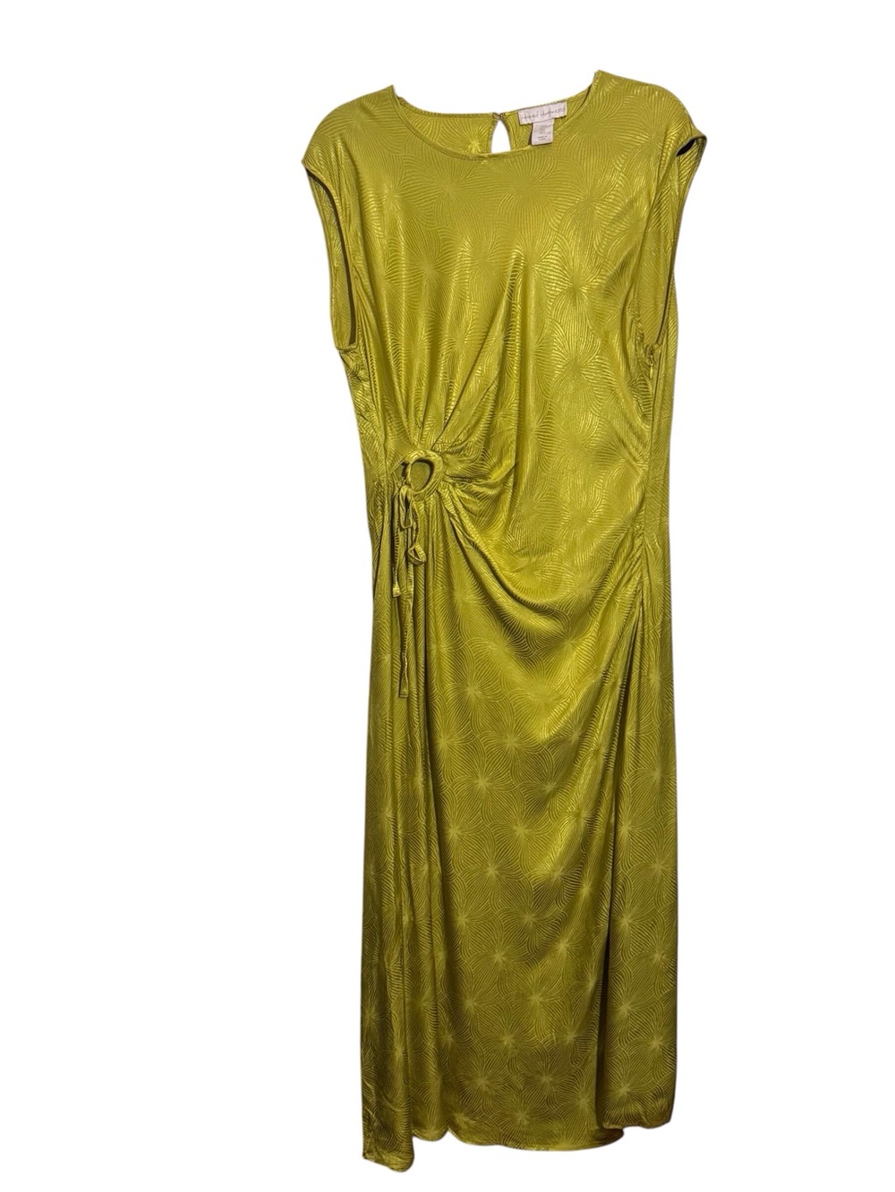 House of Harlow 1960 Olive Green Maxi Dress with Ring Detail